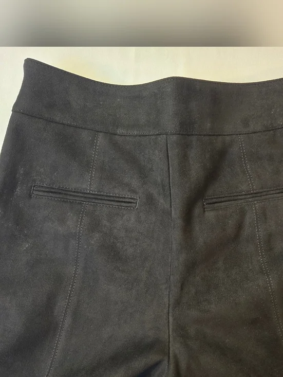 Ann Taylor Petite Black Wide Leg Pants High Rise Size 2P - Picture 4 of 4